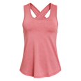 thumbnail image 5 of NMMUED Womens Workout Tops Open Back Tank Tops Criss Cross Layered Back Yoga Shirts Flowy Sleeveless Athletic Gym Clothes Loose Fit Fitness Exercise Activewear Watermelon Red XL, 5 of 6