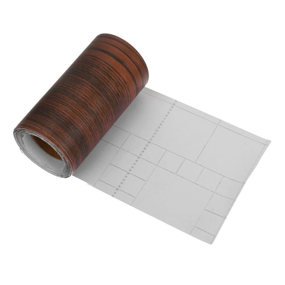 LOLIPPYY Peel and Stick Wood Grain Tape for Coffee Table, Furniture, Walls, Floors - PVC Decorative Adhesive