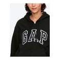 thumbnail image 2 of Sudadera con Capucha GAP Logo con Cierre Completo Negro Verdadero Talla S, 2 of 4