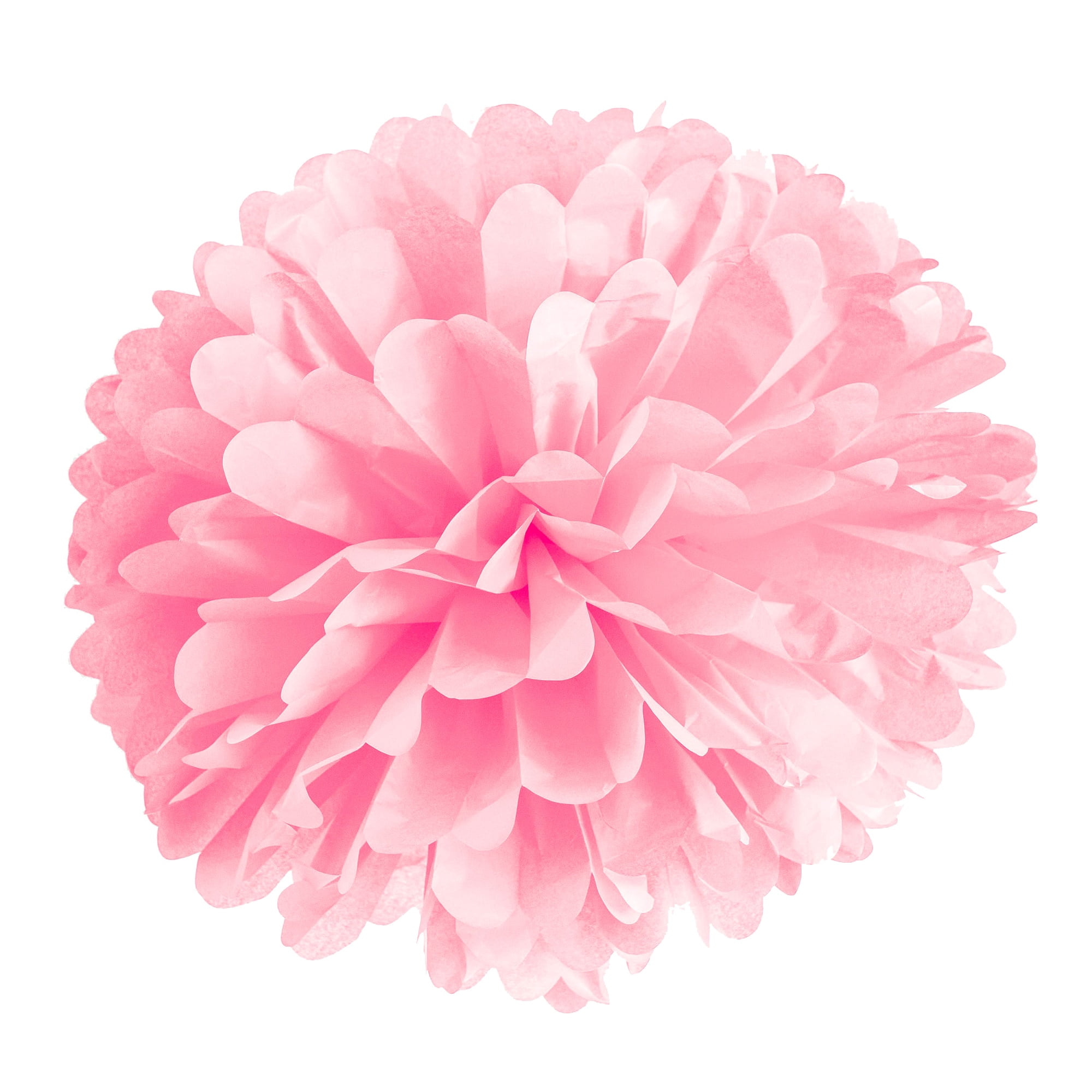 12 Pack: Light Pink Paper Pom Poms by Celebrate It