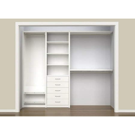 Closetmaid Spacecreations 64 99 Closet Organizer Kit White N A