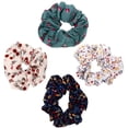 thumbnail image 2 of Durable 4Pcs Hair Ties For Women Cute Mixed Color Hair Rings Elastic Design Ideal For Birthday Celebrations, 2 of 3