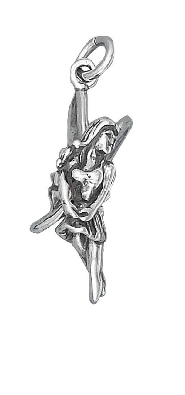 Sterling Silver Womens 1mm Box Chain 3D Flying Pig Pendant Necklace