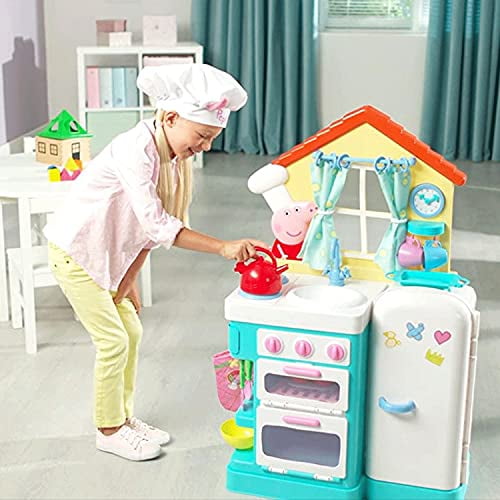 Peppa Pig PEP0479 Little Pretend Toy Kitchen Deluxe Playset for