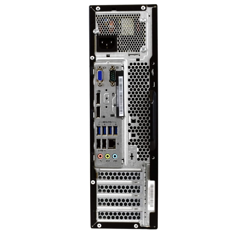 Restored Lenovo ThinkCentre M93p Desktop Computer SFF Intel i5 3.8