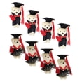 thumbnail image 2 of 8 muñecos pequeños de graduación para decorar ramos Mini oso de peluche de graduación Decoración de muñecos de graduación, 2 of 7
