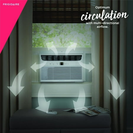 Frigidaire - 6,000 BTU Window Air Conditioner with Remote - White