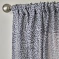 thumbnail image 2 of SKL Home Soft Swirl Curtain Panel, Charcoal, 56x63, 2 of 5