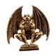 thumbnail image 2 of Figura de resina, estatua de ángel demonio, obra de de colección, regalo dorado, adorno de mesa, escultura para escritorio, inauguración de, 2 of 9