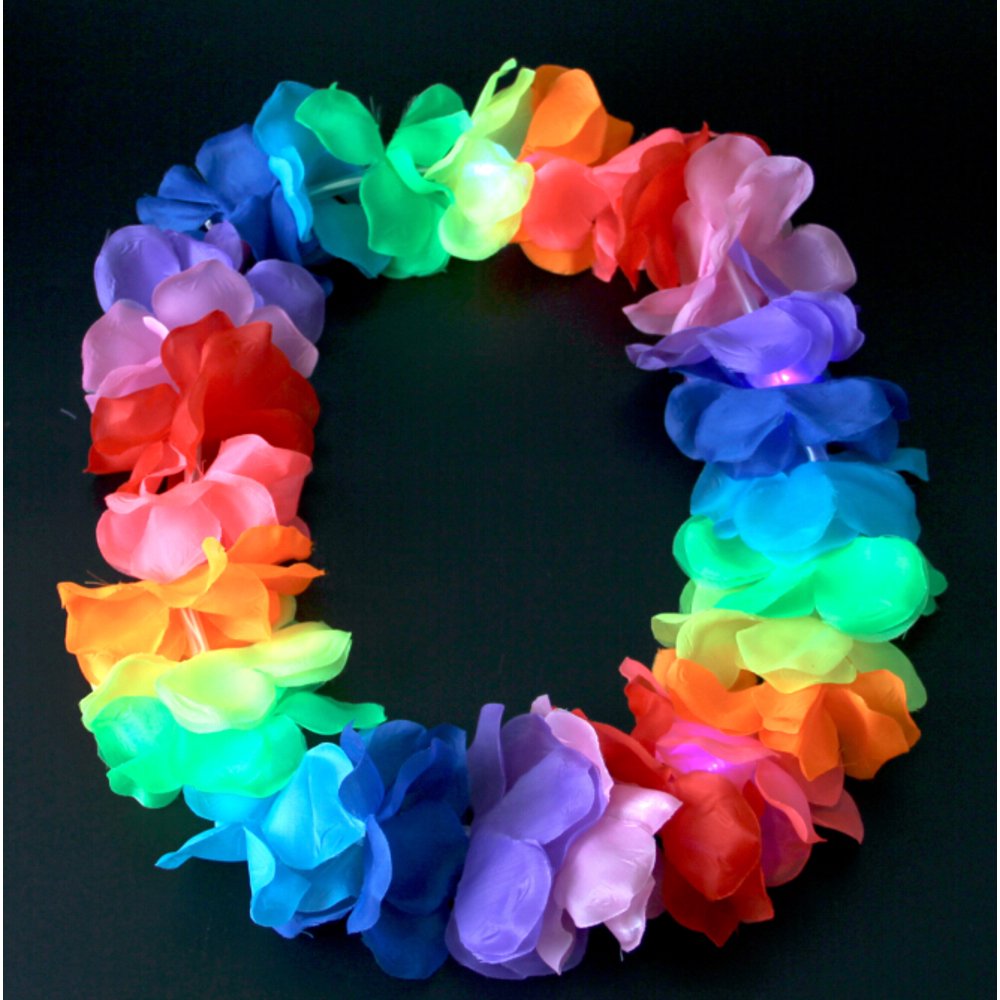 Way To Celebrate Light up flower Lei