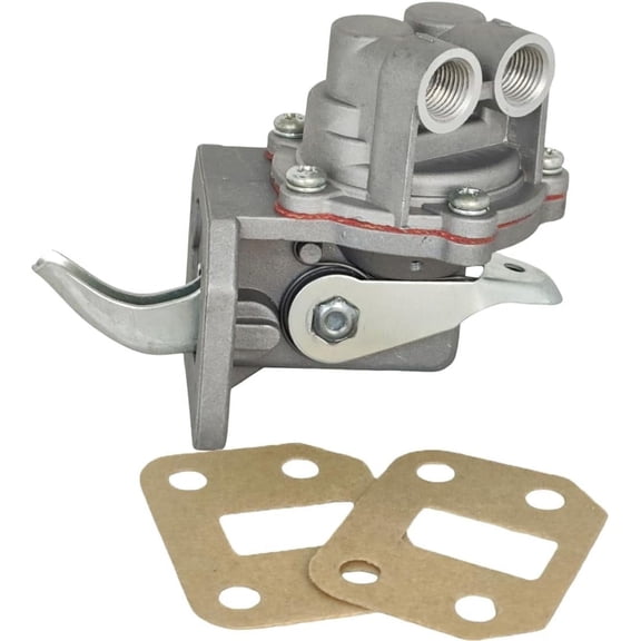 XYZIL 4 Bolt Fuel Lift Transfer Pump 4222090M91 2641808 for Massey Ferguson 154 230 231 235 240 245 250 253 360 203 205 20D 20E 30D 40 2135 2200 3637292M91 ULPK0004 for Perkins Engine 3.152 903-27