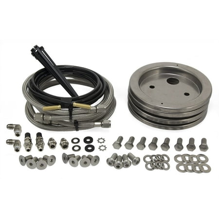 Air Lift 52301 LoadLifter 5000 Ultimate Plus Upgrade Kit; Incl. Stainless Steel Air Line; Roll Plates; Air Spring Hardware; Compatible w/LoadLifter 5000 Series Air Spring