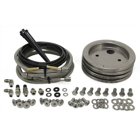 5000 Series Hardware Air Lift 52301 LoadLifter 5000 Ultimate Plus Upgrade Kit; Incl. Stainless Steel Air Line; Roll Plates; Air Spring Hardware; Compatible w/LoadLifter 5000 Series Air Spring Kits; ()
