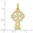thumbnail image 3 of 10K Polished Celtic Cross Pendant 10D4446, 3 of 3