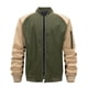 thumbnail image 3 of Ceisia Men's Hooded Waterproof Long Sleeve Jacket Casual Solid Color Loose Fit Gift Outerwear, 3 of 3