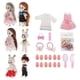 thumbnail image 3 of Doll Body 3D Big Eyes Realistic Eyelash Girl Dolls con caja Cumpleaños estilo 2 Zulema muñeca bjd cuerpo de niña, 3 of 8