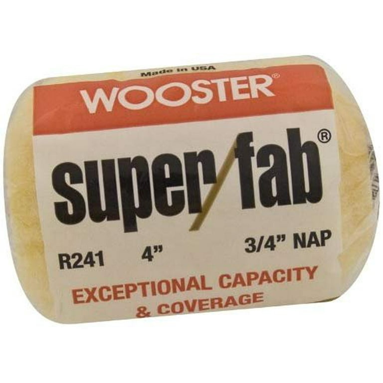 Wooster 4 Super Fab 3/4 Nap Roller Cover