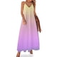 thumbnail image 1 of Vestido sin mangas Ombre Space Falda de verano para mujer Vestidos elegantes y bonitos para mujer Ropa para mujer Vestidos largos para mujer, 1 of 7