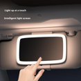 thumbnail image 3 of Car Makeup Mirror LED Light Comb Makeup Mirror New V3, 3 of 8
