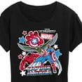 thumbnail image 3 of Marvel Captain America: Brave New World - Sticker Style - Women's Short Sleeve Graphic T-Shirt, 3 of 5