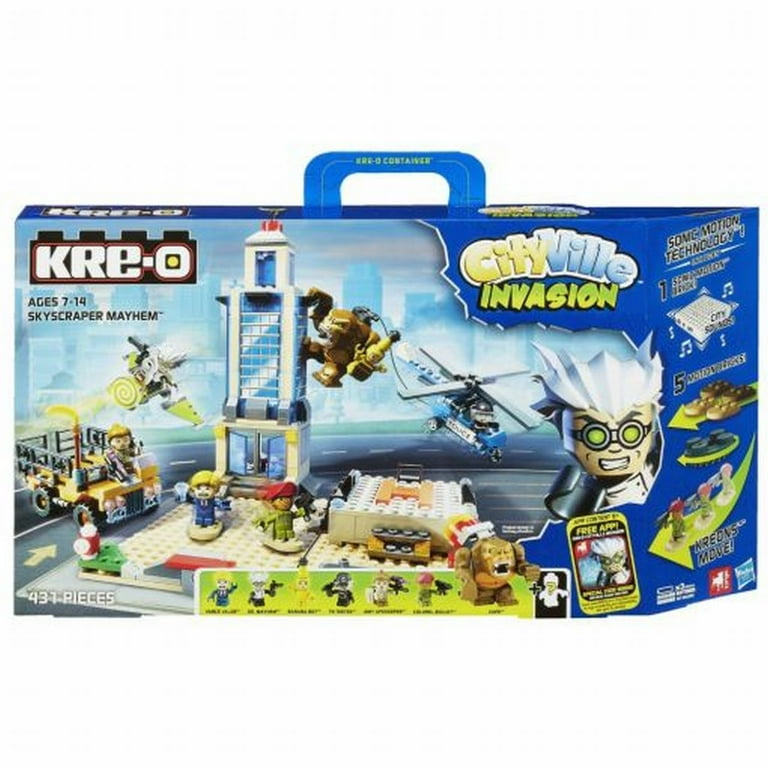 Kre-o Cityville Invasion Skyscraper Mayhem Building Set Kreo A3251 