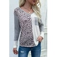 thumbnail image 5 of Plusashion Flirty Leopard Neck Top - Soft, Stylish, All-Day Comfort!, 5 of 8