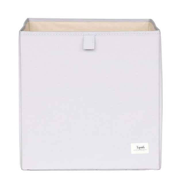 3 Sprouts Boîte Cube de Rangement en Tissu Recyclé Conteneur Organisateur
