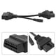 thumbnail image 5 of Cable adaptador de diagnóstico de 12 pines OBD1 a 16 pines OBD2 de 20 cm/7,9 pulgadas apto para Mitsubishi, 5 of 5