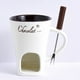 thumbnail image 5 of Naiovety Juego completo de prácticas tazas de cerámica para calentar alimentos, fiestas, queso, taza de cerámica, taza de café Mostrada rojo, 5 of 6