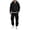 Black, variant on ShomPort Sweatsuits for Men 2 Piece Zip up Hoodies Cargo Jogger Loose Casual Workout Outfit Elastic Waist Jogging Tracksuits