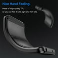 thumbnail image 3 of For Xiaomi Redmi 14C 4G Case Carbon Fiber Texture Brushed Anti Fingerprint Phone Back Cover - Black, 3 of 5