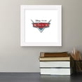 thumbnail image 4 of Gallery Pops Disney Pixar Cars - Logo Wall Art, White Framed Version, 12" x 12", 4 of 5