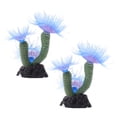 thumbnail image 4 of 2Pcs Simulation Coral Decor Resin Artware Aquarium Fish Tank Landscaping Ornament, 4 of 9