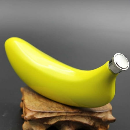 

5oz Stainless Steel Great Christmas Gift For Lovers Men Husbands - Banana Bottle