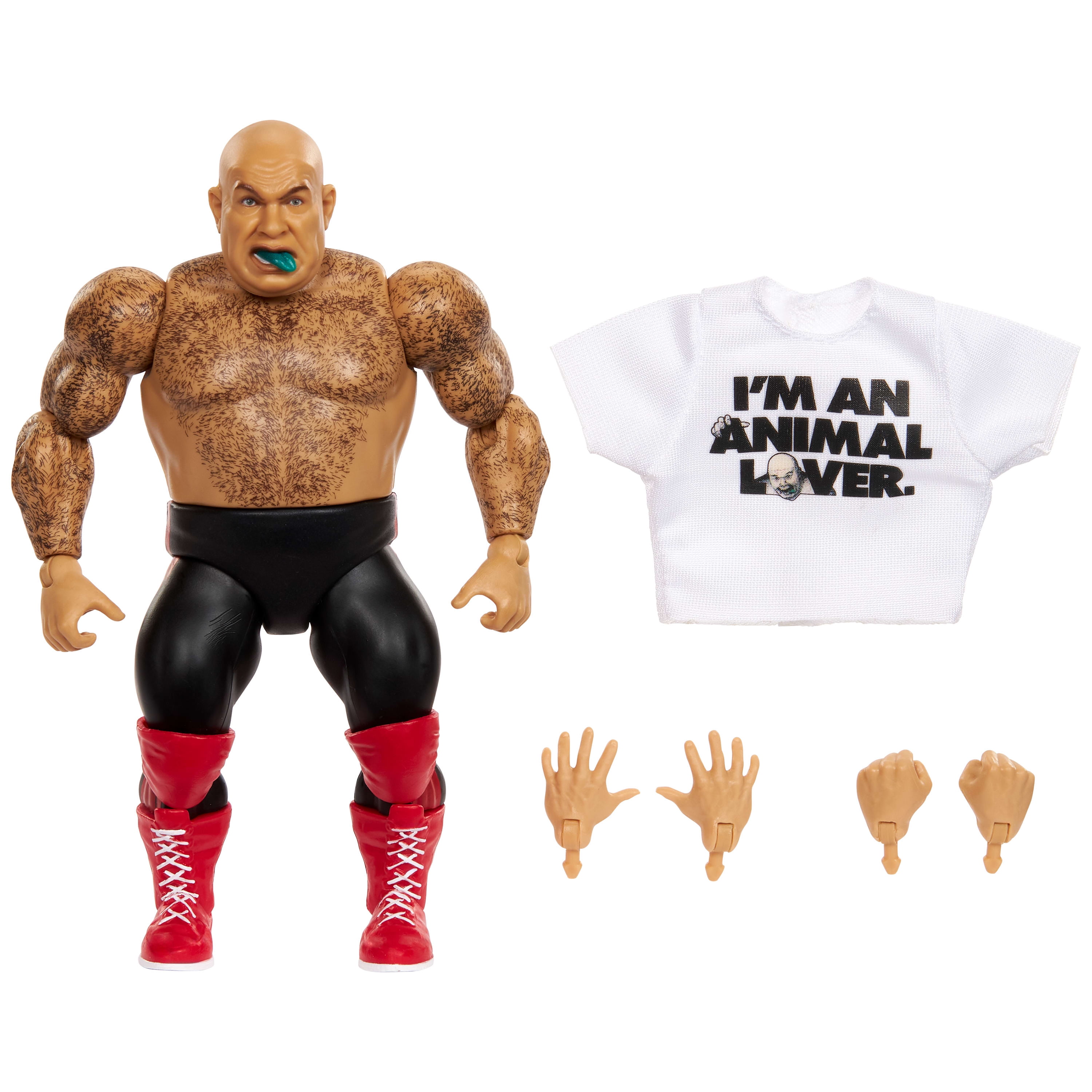 開封　WWEフィギュア　クラシックシリーズ！ジョージ．スティーブ．アニマル WWE Classic Superstar Series George 