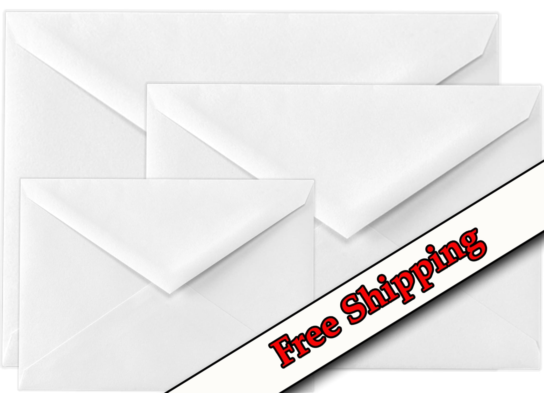 Baronial 100 Boxed A7 (51/4 x 71/4) Lee size 70lb Bright White