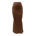 thumbnail image 6 of Njagoc3 Womens High - Waisted Fitted Mermaid Skirt - Chic for Summer Evening Events, 6 of 6
