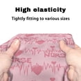 thumbnail image 7 of HELLHERO Heart-Shaped Device Walker Seat Cushion Cover Walker Seat Cover with Stretchable Material Removable Protection Covers for Seniors Adult, 7 of 7