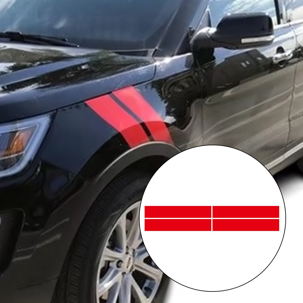 Stripe Decal Car Vehicle Fender Sticker Decoration For Dodge Ford