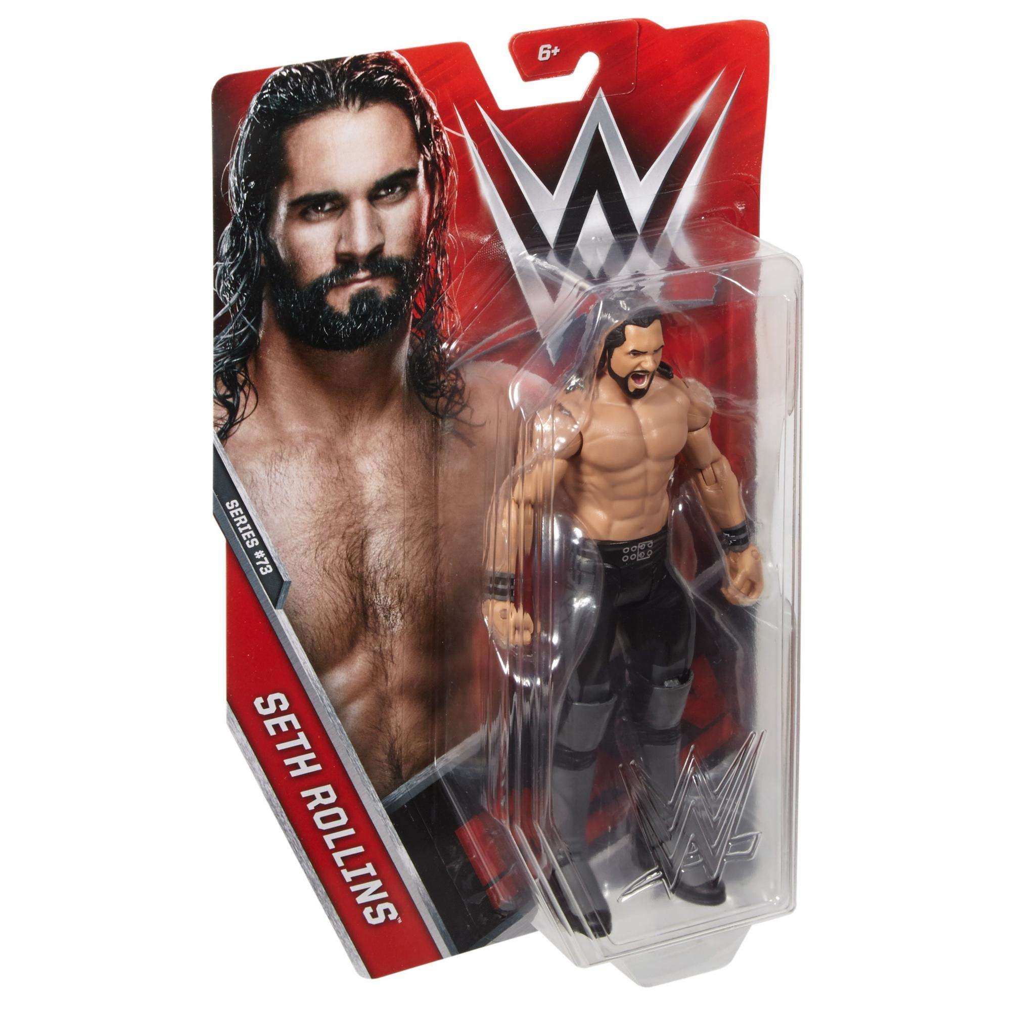 WWE Seth Rollins 6-inch Articulated Action Figure with Ring Gear