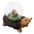 thumbnail image 2 of Elanze Designs Mamá Y Bebé Erizo Mágico Caprichoso Cómoda De Mesa Mesita De Noche Estatuilla En Miniatura 45 Mm Robusta Poliresina Brillo Agua Nieve Globo Decoración, 2 of 5