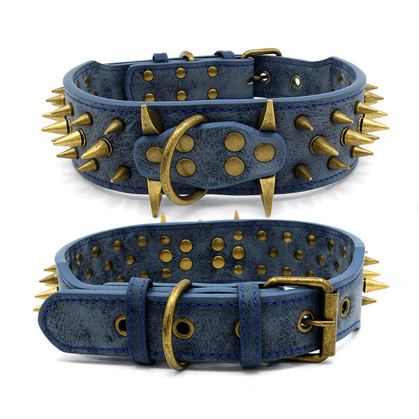 Potente collar para perros de gran tamaño para proteger el cuello del perro de las mordeduras. - Perros medianos y grandes