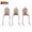 A, variant on Qocolcyl Halloween Statues No-Evil Skeleton Collectible Figurines,Realistic See Speak Hear No Evil Skull Decorations for Gothic Home Decorations, Shelf Mantel Decor,Tabletop Halloween Decor Indoor