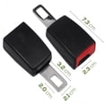 thumbnail image 1 of Extensión de seguridad para automóvil con conector de accesorios, tope de lengüeta de bloqueo recto, soporte para cinturón de seguridad, extensión de asiento, abridor de botellas, 1 of 4