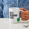 thumbnail image 4 of CafePress - Best Husband Ever Mugs - 15 oz Ceramic Large White Novelty Mug, 4 of 6