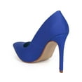 thumbnail image 3 of New Women Delicious Cindy Leatherette Pointy Toe Single Sole Classic Pump Size, 3 of 5
