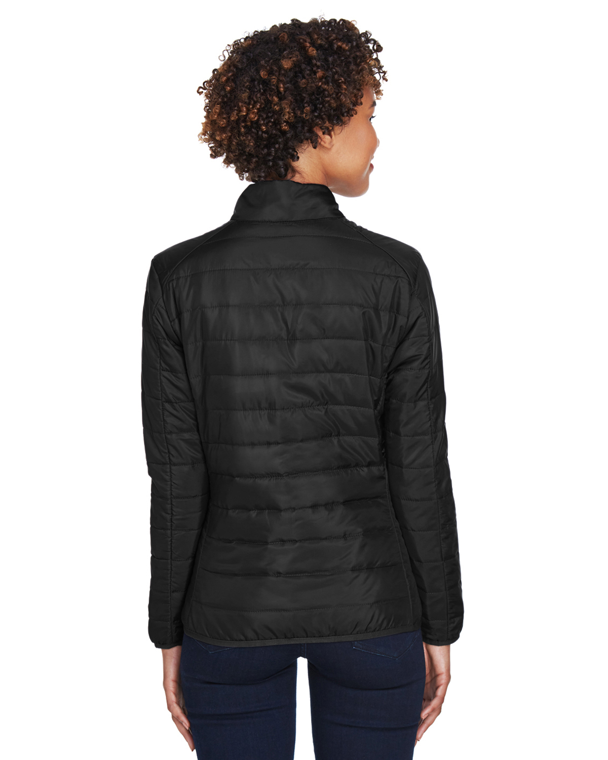 Ladies' Prevail Packable Puffer Jacket - BLACK - S - image 2 of 3