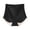 Black, variant on Wovix Women No Show High Rise Bikini Panties Seamless Hi Cut Underwear Solid Basic Comfy Daily Beige L