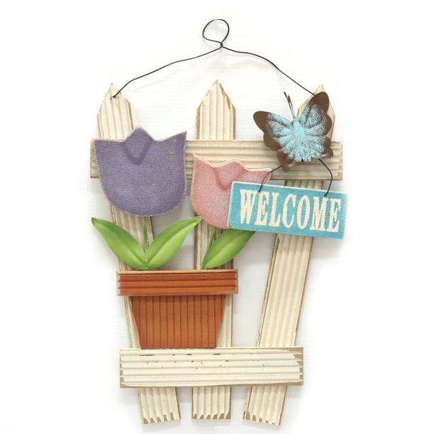 Easter Walmart 14.5" Wall Decor, Tulip