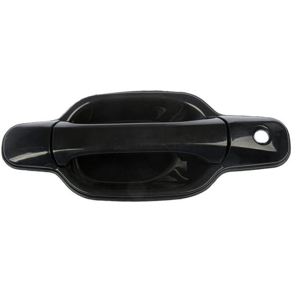 Dorman 80274 Front Driver Side Exterior Door Handle for Specific Chevrolet / GMC Models, Smooth Black
